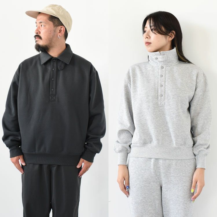 TECH SWEAT SNAP PULLOVER テックスウェットスナッププルオーバー 