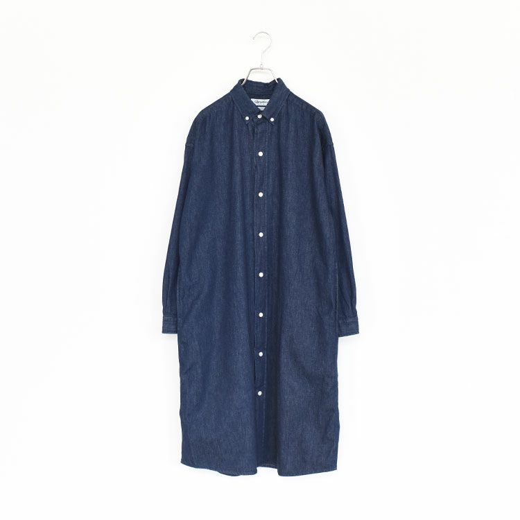 SHIRT DRESS L/S 長袖シャツドレス