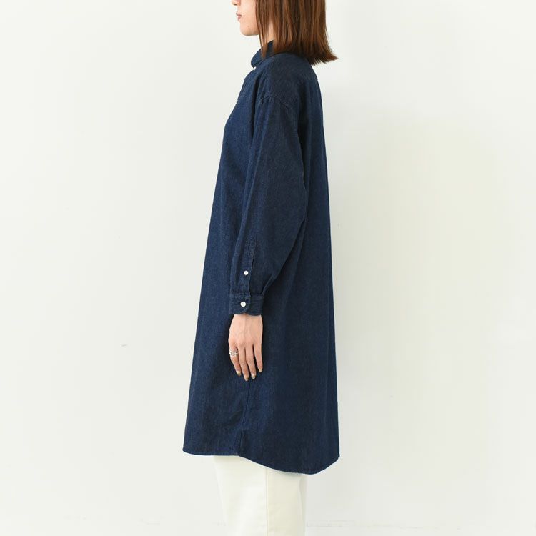 SHIRT DRESS L/S 長袖シャツドレス