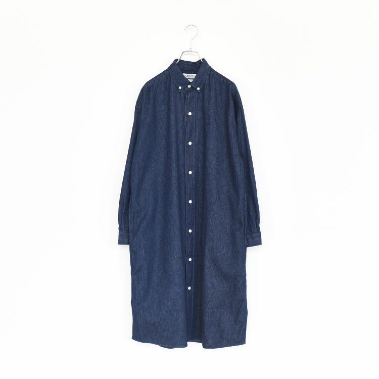 SHIRT DRESS L/S 長袖シャツドレス