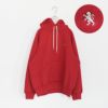 SWING SLEEVE HOODED P.O.長袖スウェットパーカー