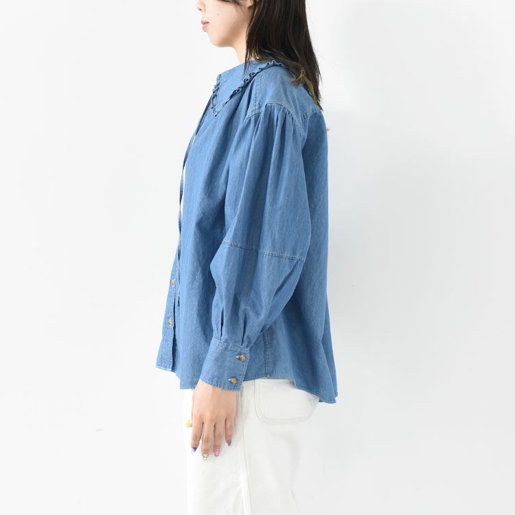 DENIM BLOUSE デニムブラウス