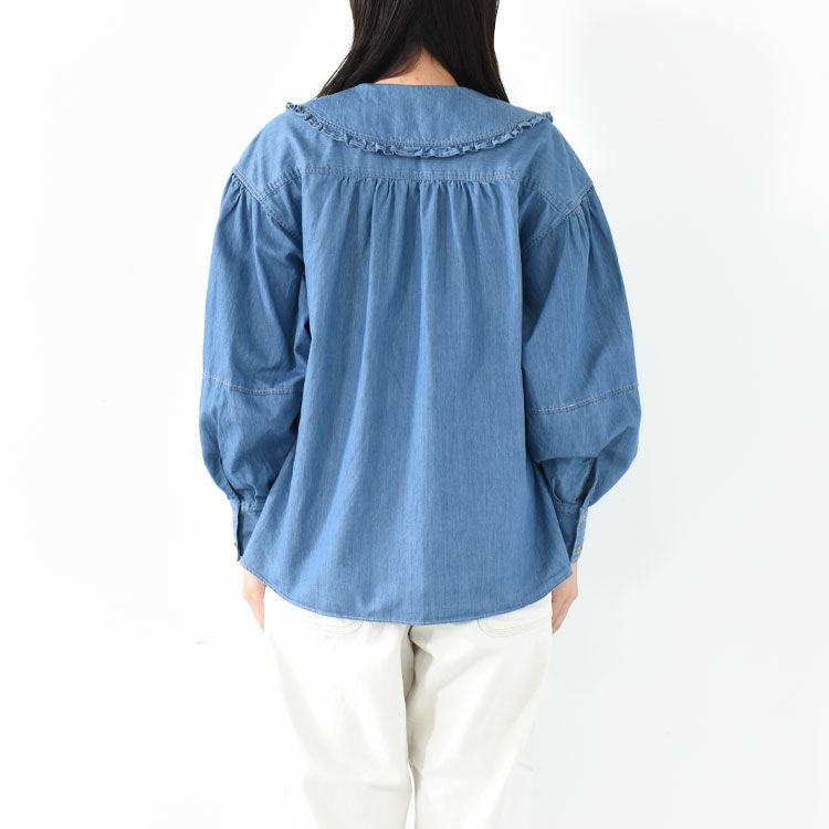 DENIM BLOUSE デニムブラウス