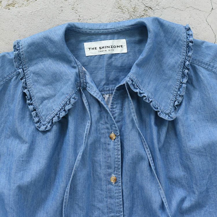 DENIM BLOUSE デニムブラウス