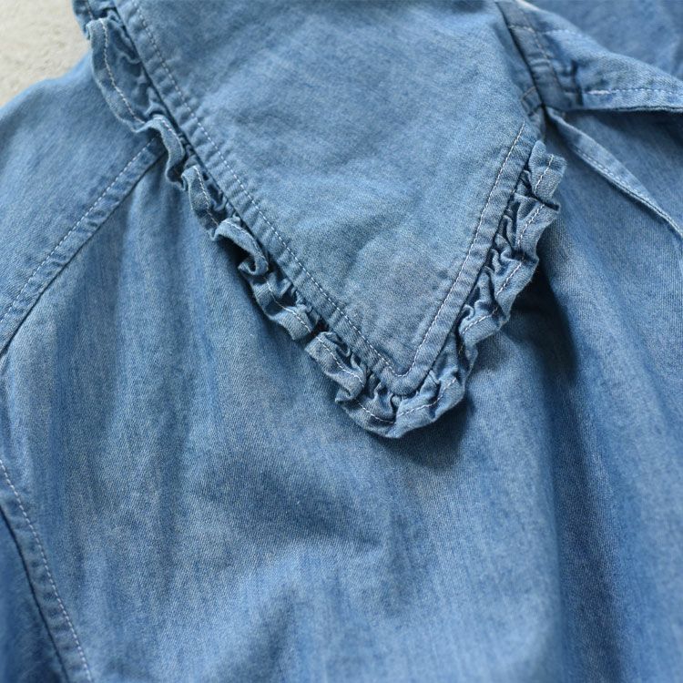 DENIM BLOUSE デニムブラウス