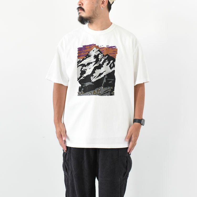 7oz Mountain Graphic Tee マウンテングラフィックTシャツ