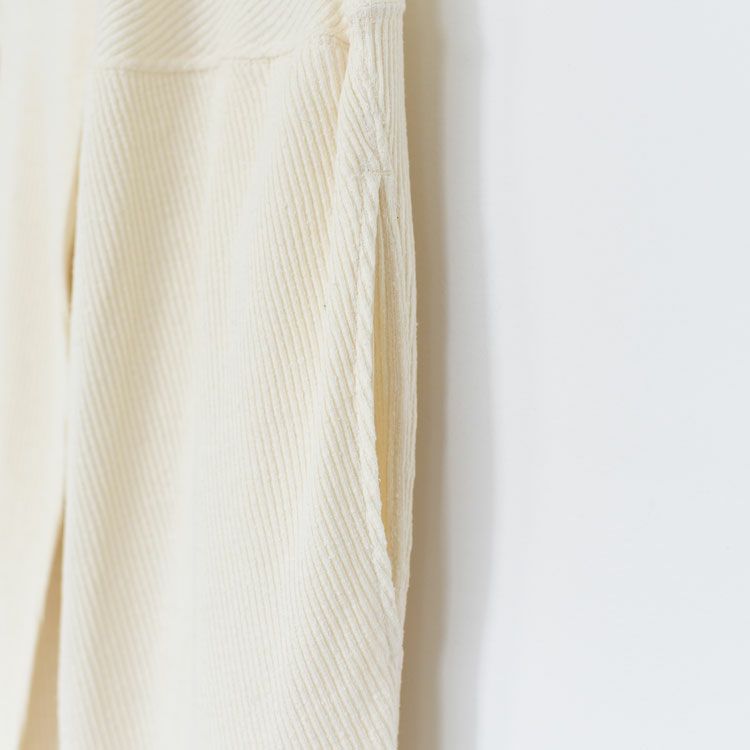 raw silk ribbed-jersey sleeveless dress スリーブレスドレス