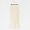 raw silk ribbed-jersey wide-leg truck pants ワイドレッグトラックパンツ