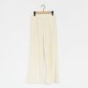 raw silk ribbed-jersey wide-leg truck pants ワイドレッグトラックパンツ