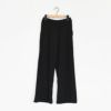 raw silk ribbed-jersey wide-leg truck pants ワイドレッグトラックパンツ