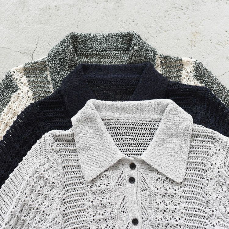 Mix Knit Shirts ミックスニットシャツ