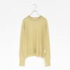 extrakid mohair & silk crew-neck sweater クルーネックセーター