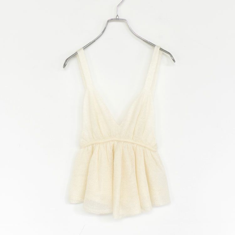 extrakid mohair & silk camisole top キャミソールトップ