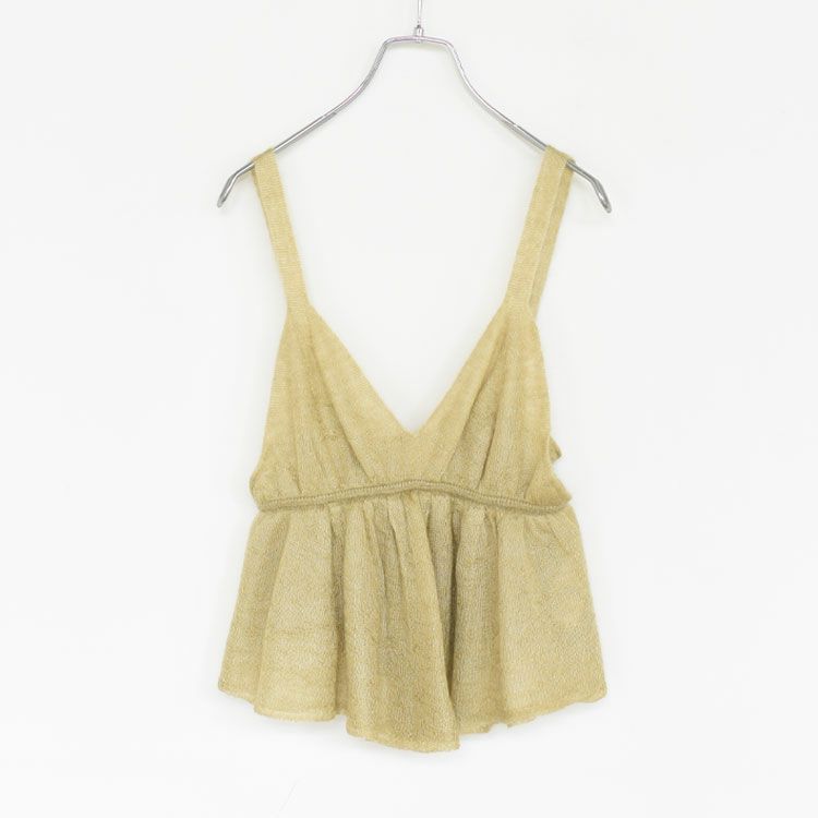 extrakid mohair & silk camisole top キャミソールトップ