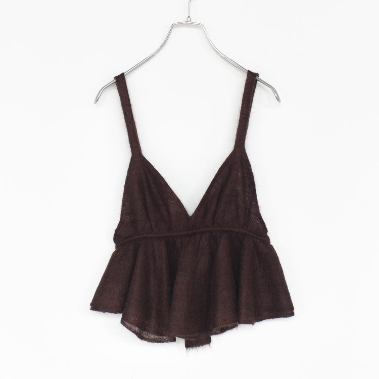 extrakid mohair & silk camisole top キャミソールトップ