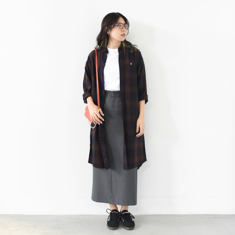 CHECK SHIRTS DRESS チェックシャツドレス