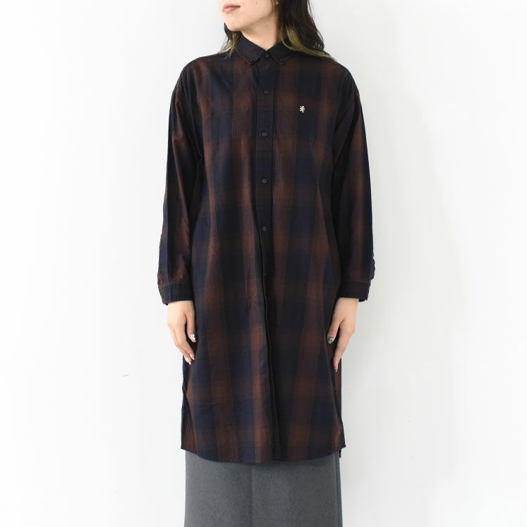 CHECK SHIRTS DRESS チェックシャツドレス