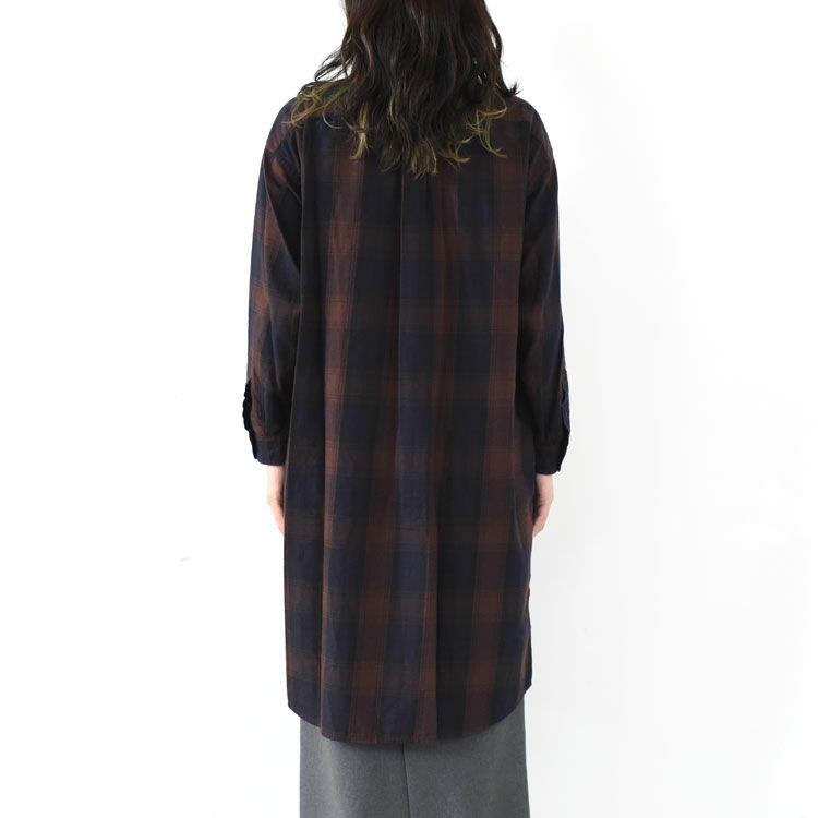 CHECK SHIRTS DRESS チェックシャツドレス