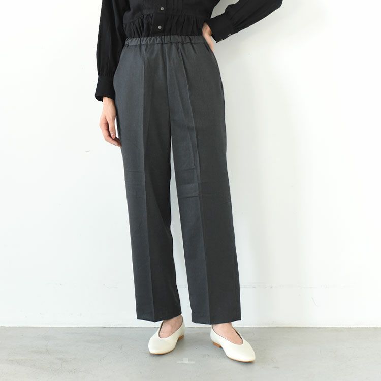 center press wide slacks センタープレスワイドスラックス