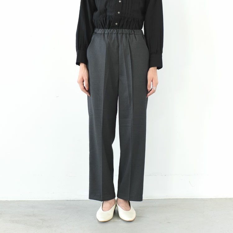 center press wide slacks センタープレスワイドスラックス