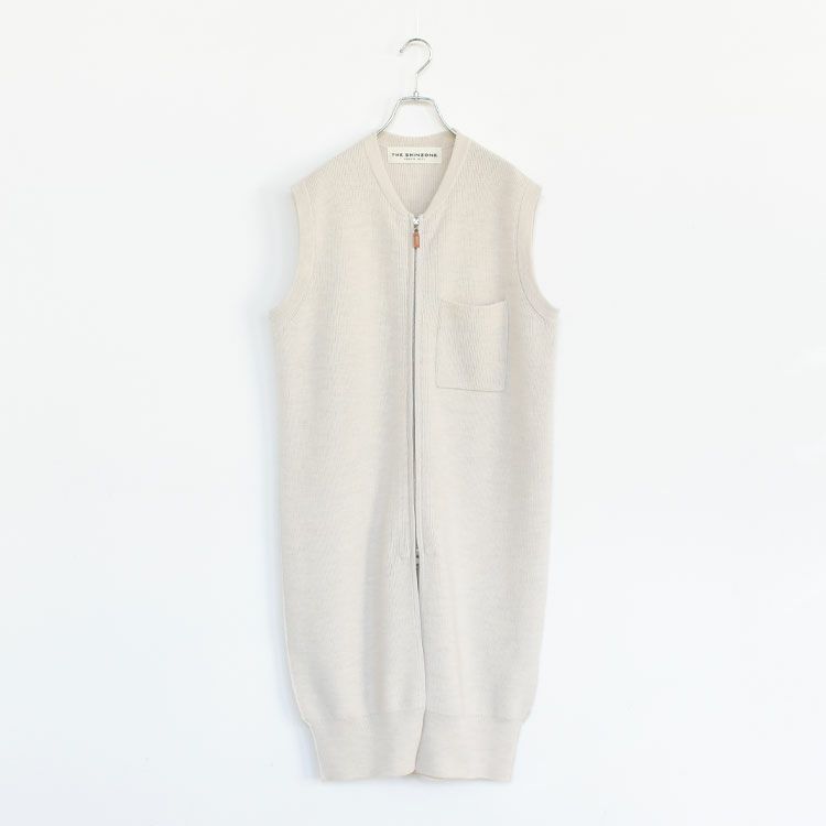 LONG KNIT GILET ロングニットジレ