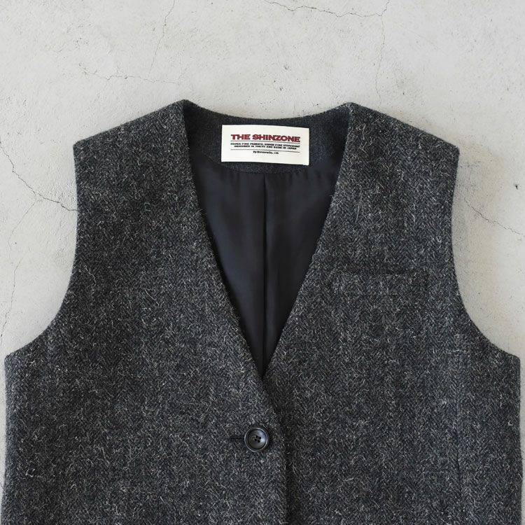 HERRINGBONE GILET ヘリンボーンジレ