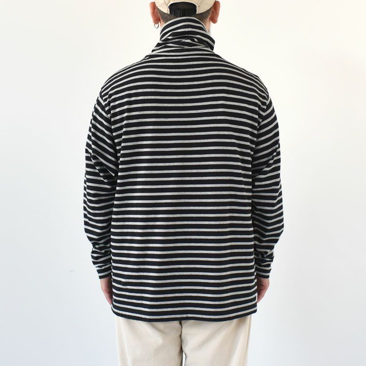 H/W BEATNIK BORDER TURTLENECKE  ビートニクボーダータートルネック