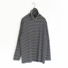 H/W BEATNIK BORDER TURTLENECKE  ビートニクボーダータートルネック