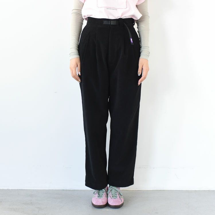 Corduroy Field Tuck Pants コーデュロイフィールドタックパンツ