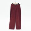 Corduroy Field Tuck Pants コーデュロイフィールドタックパンツ