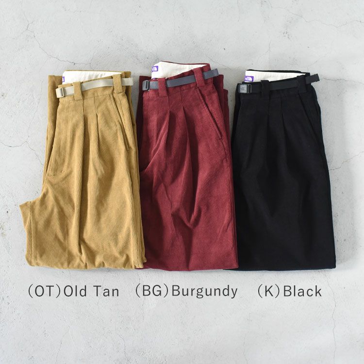 SALE 20％OFF】Corduroy Field Tuck Pants コーデュロイ
