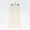 stretch raw silk ribbed-jersey pencil midi skirt ペンシルミディスカート