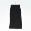 stretch raw silk ribbed-jersey pencil midi skirt ペンシルミディスカート