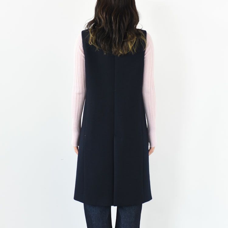 LONG WOOL GILET ロングウールジレ