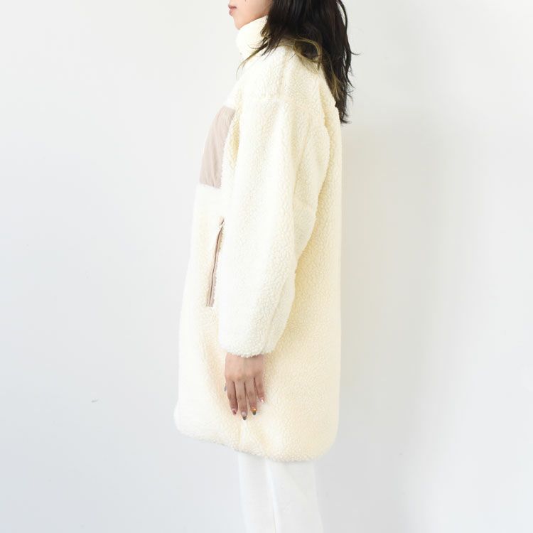 FLUFFY BOA STAND COAT フラッフィーボアスタンドコート