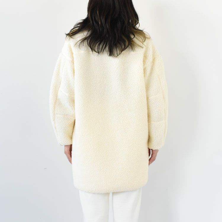 FLUFFY BOA STAND COAT フラッフィーボアスタンドコート