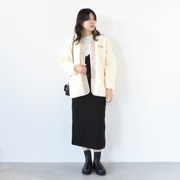 FLUFFY BOA CARDIGAN フラッフィーボアカーディガン