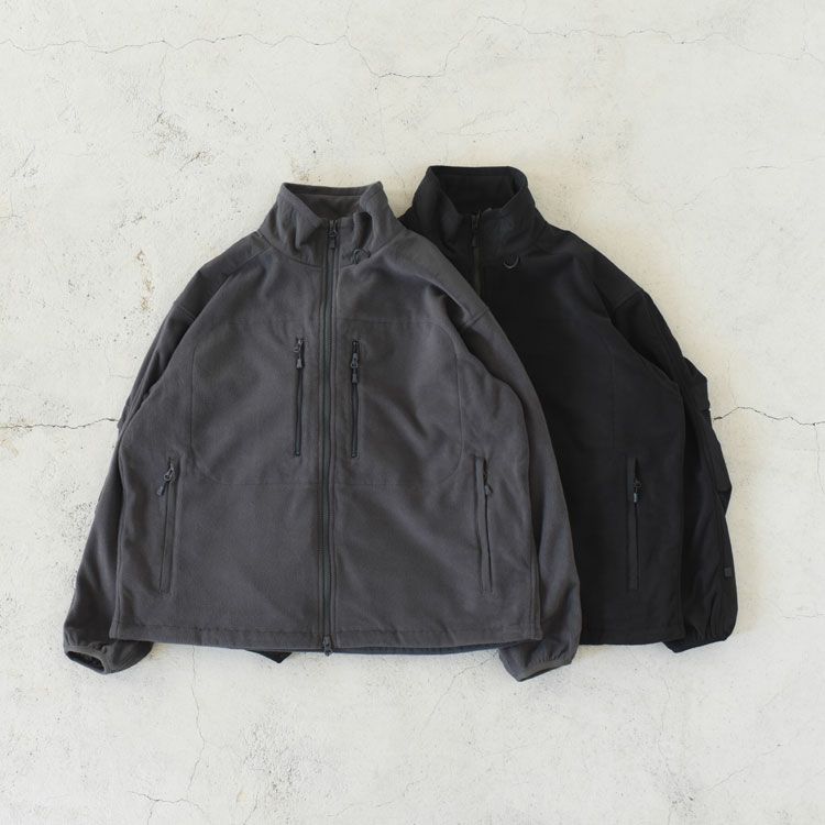 DAIWA PIER39 TECH FLEECE JACKET チャコールL