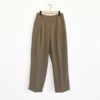 Heather Tuck Pants ヘザータックパンツ