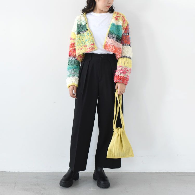 chunky hand knit cardigan チャンキーハンドニットカーディガン