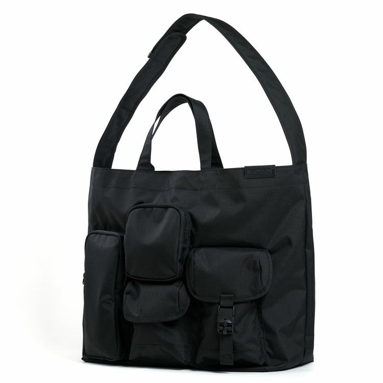 MULTI POCKETS 2WAY TOTE (LARGE)