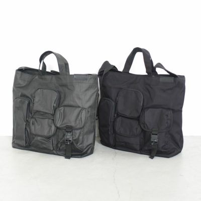 MULTI POCKETS 2WAY TOTE (MEDIUM)
