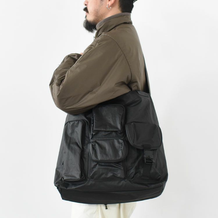 MULTI POCKETS 2WAY TOTE (MEDIUM)