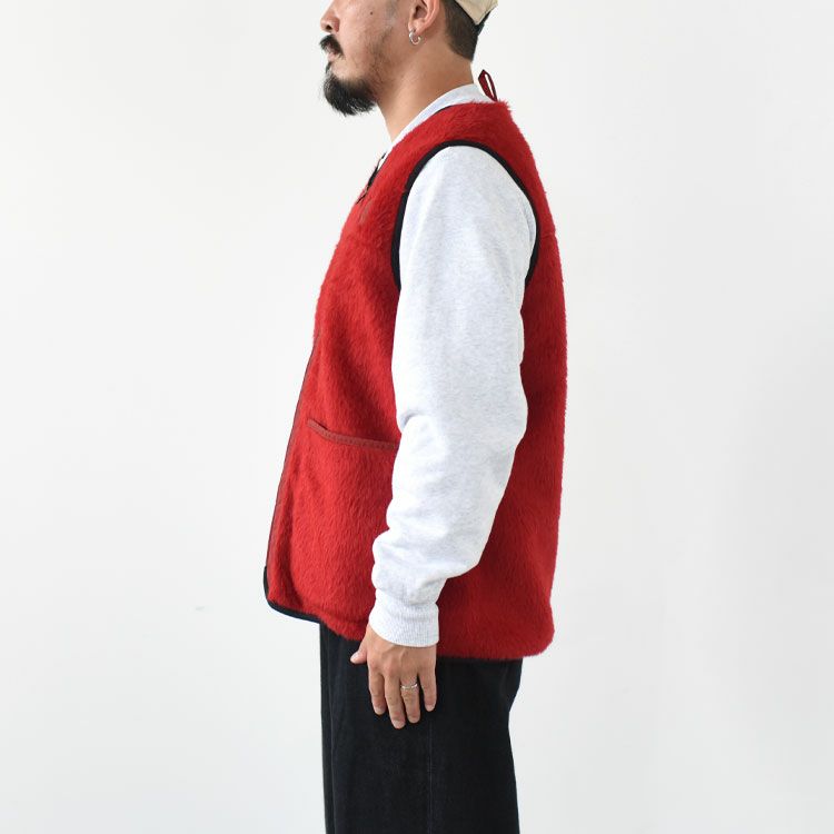 PLAS Wool Fleece Field Vest ウールフリースフィールドベスト