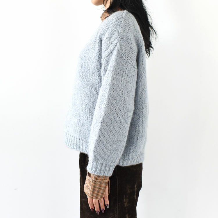 SESAMY ボートネックニットプルオーバー