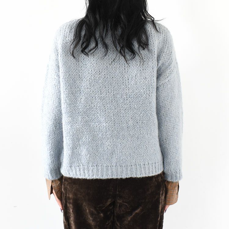 SESAMY ボートネックニットプルオーバー