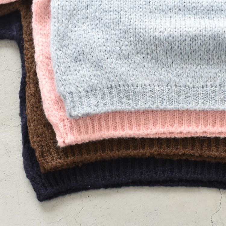 SESAMY ボートネックニットプルオーバー