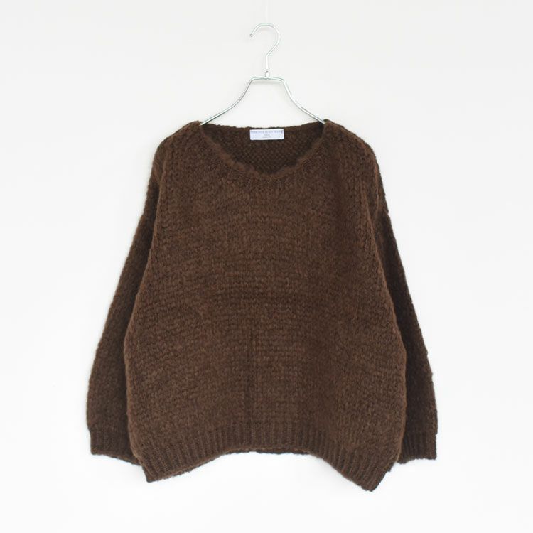 SESAMY ボートネックニットプルオーバー