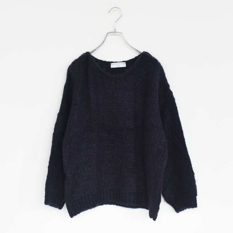 SESAMY ボートネックニットプルオーバー