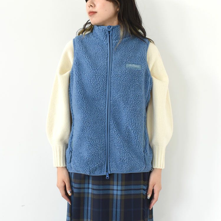 FLUFFY BOA VEST フラッフィーボアベスト